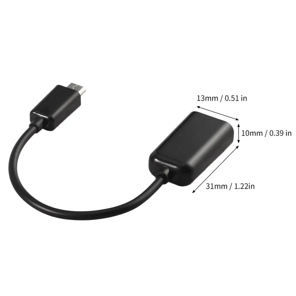 Мобильного телефона MP4 спортивная видеокамера с разъемом Micro USB для муфтовый стыковочный USB кабель хоста OTG Mini USB кабель для планшета ПК MP5