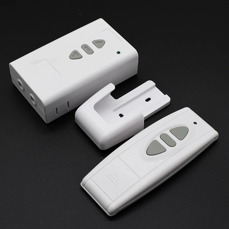 Control remoto inalámbrico + controlador receptor, pantalla de proyector, cortina, puerta de garaje de torre eléctrica, bomba para puerta retráctil