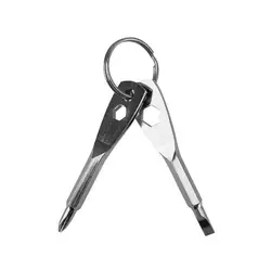 Screwdriver Tools Set Multi-Tool Portable Mini Screwdriver with Wire Key Ring Outdoor Camping Portable Tools Accessories