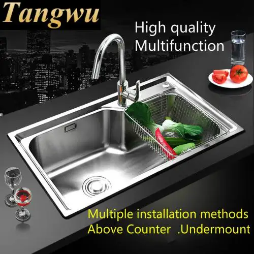 Бесплатная доставка домашний тянущийся смеситель для мытья овощей высокая