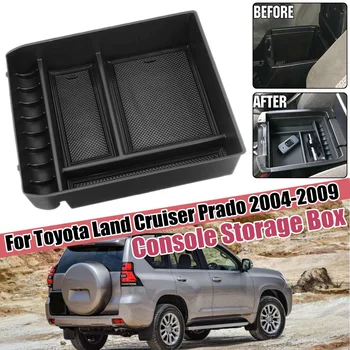 

Car Armrest Storage Box For Toyota Land Cruiser Prado 2004 - 2007 2008 2009 FJ120 Car Vehicle Storage Box Tray Car Accessories