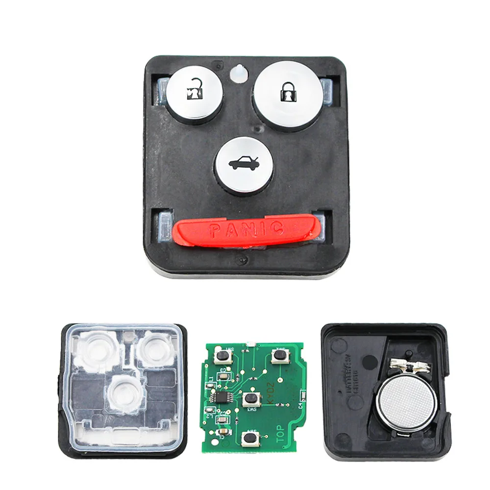 KEYECU для Acura TL 2007-2008 сменный Складной флип-пульт дистанционного ключа Fob 3+ Panic 4 Кнопка 313,8 МГц ID46 чип FCC ID: OUCG8D-439H-A