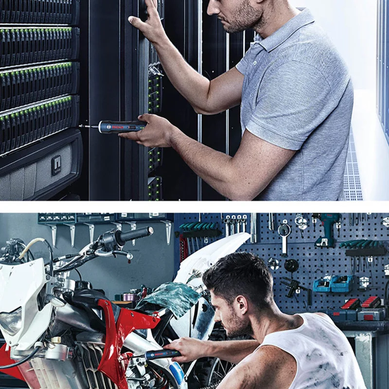 BOSCH GO Mini electric screwdriver set 3.6V lithium-ion Battery Rechargeable Cordless Power Drill Electrical screwdriver bits