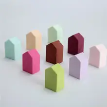 Навальный маленький дом Порошковая пуховка желе маленькая Порошковая пуховка нелатексная Порошковая пуховка пена вода становится большой влажной и сухой двойного использования