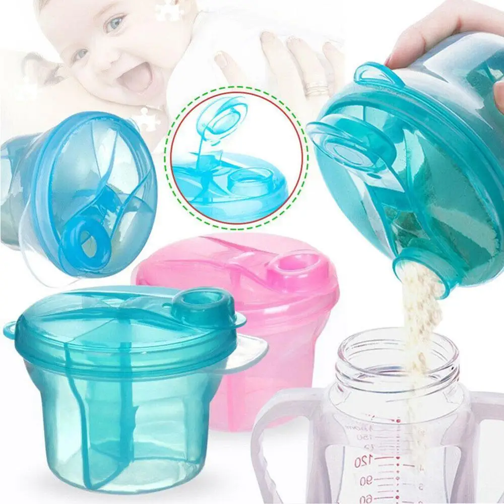 Storage Feeding Box Newborn Baby Milk Powder Formul Dispenser Kids PP Food Container Kids Ecological Tableware Travel Bottles