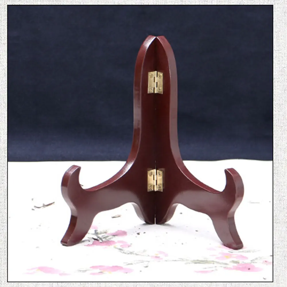 Деревянный декор чаши телефон Дисплей мольберт пластина Кронштейн подставка