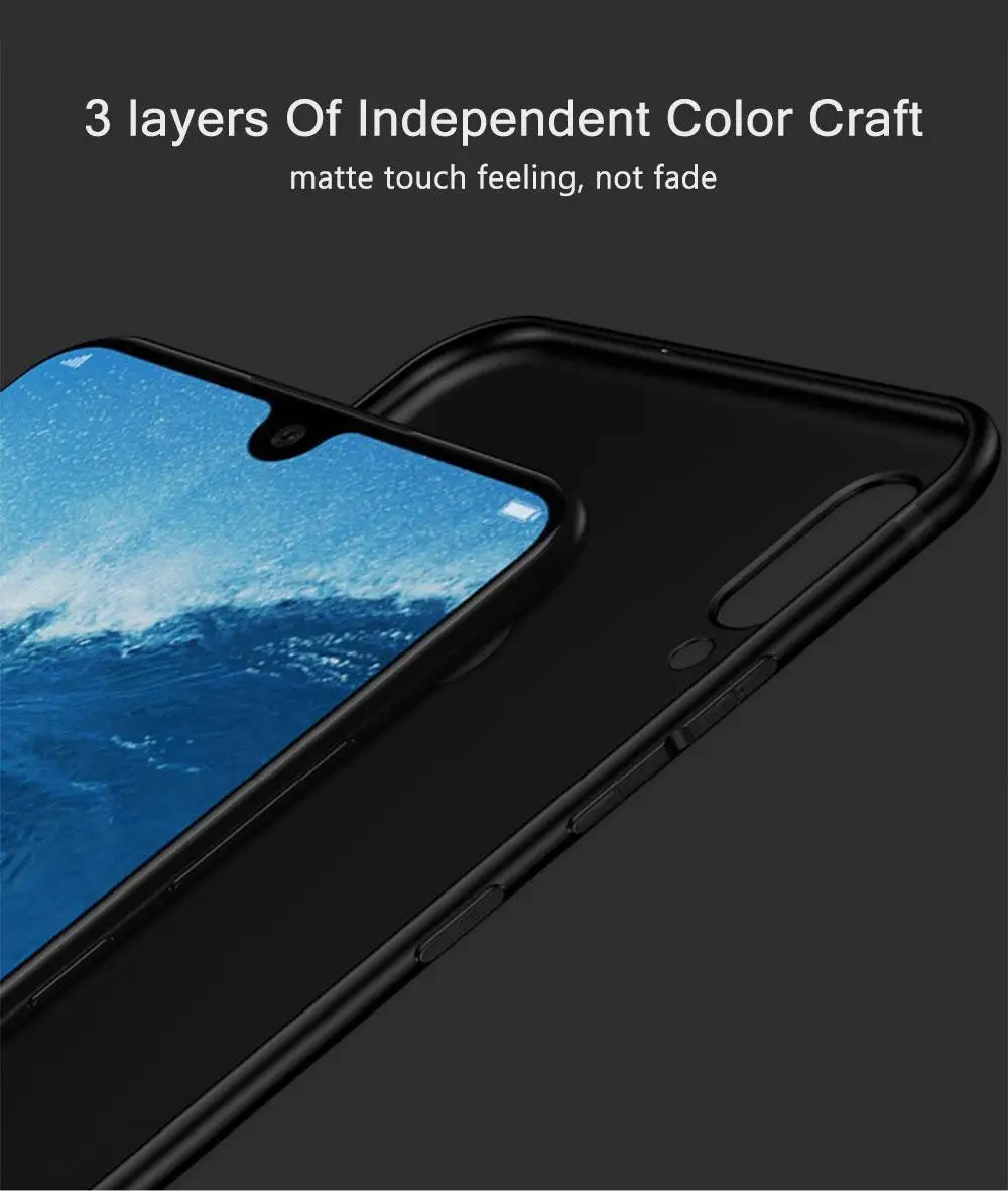 Чехол для телефона для Xiaomi mi 9 SE 9T CC9e Red mi 8 8A 7A Note 8 7 6 Pro Чехол из мягкого ТПУ матовая задняя крышка для Red mi K20 Pro note8 Fundas