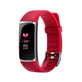 

mart Bracelet band Track Swimming Waterproof Heart rate monitoring Bluetooth Fitness Track Touch Screen for Android iOS