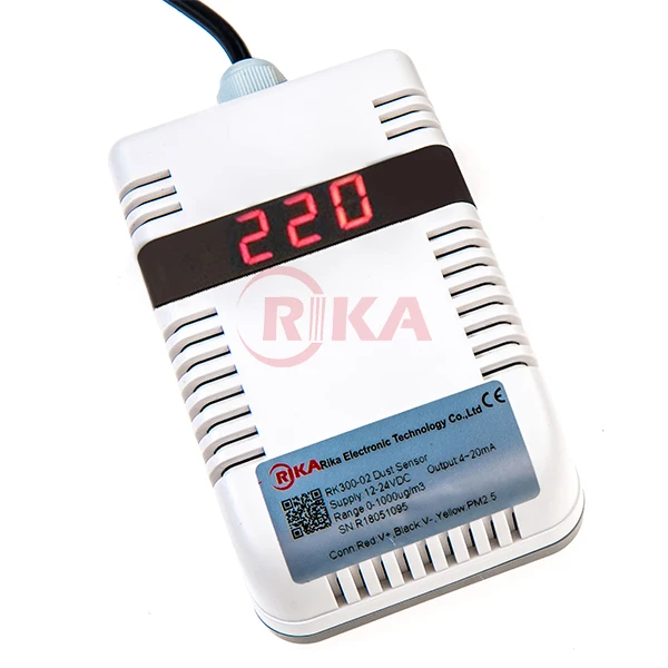 

RK300-02 PM1.0 PM10 PM2.5 Particles Dust Concentration Sensor in Air
