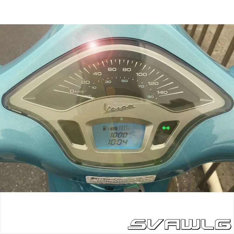 

for Vespa Primavera150 Speedometer Speedo Screen Cluster Scratch Protection Film Instrument Dashboard Shield