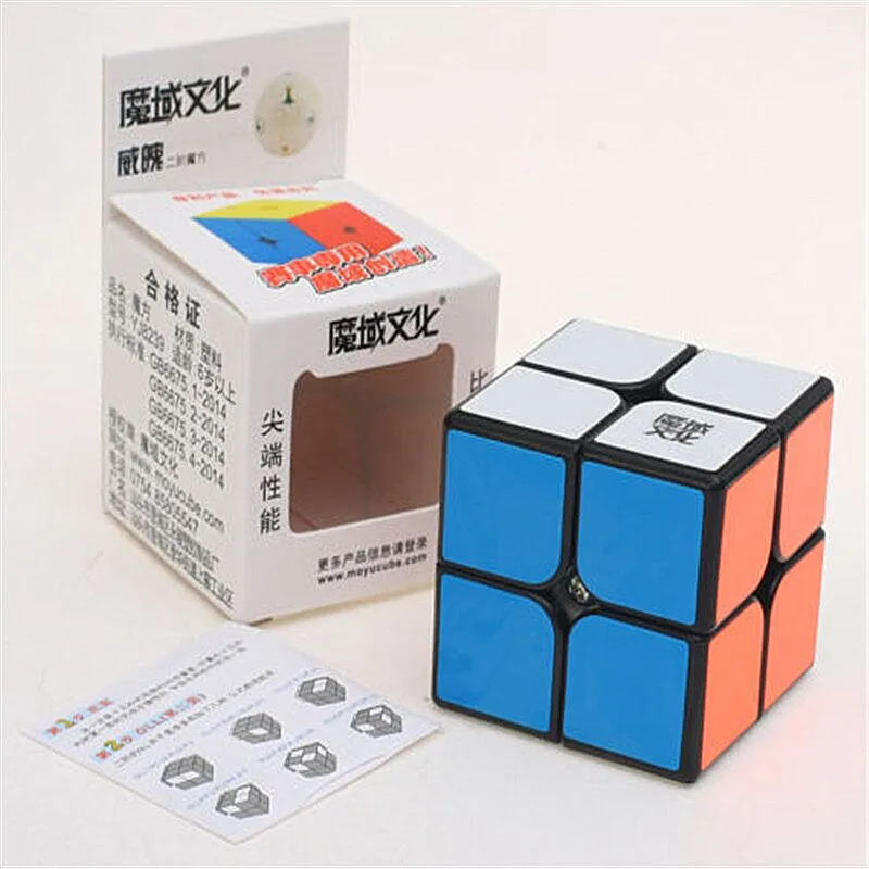 MoYu WeiPo 2x2x2 скоростной куб WEIPO 2x2 головоломка волшебный куб moyu 2x2 Профессиональная головоломка игрушки для детей скоростной куб