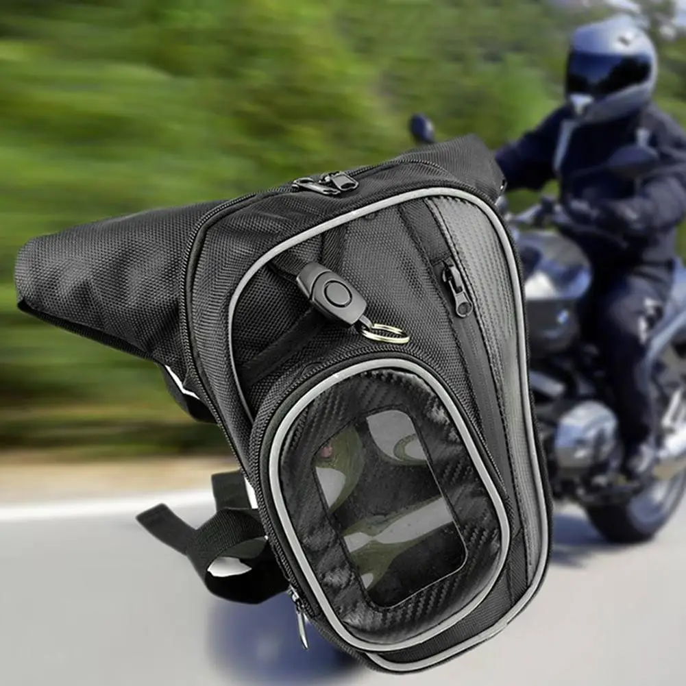 

Outdoor Multifunctional Adjustable Bicycle Phone Key Wallet Storage Waist Bag Durable, wihotth Reflective Strip, Large Capacity