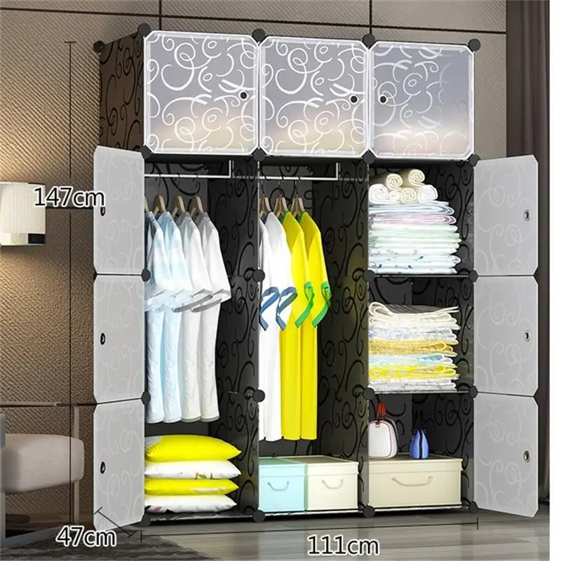 MODEL C Mobilya Armoire Chambre Armadio Guardaroba Armario Ropero шкаф Guarda Roupa мебель для спальни Mueble De Dormitorio шкаф - Цвет: MODEL C
