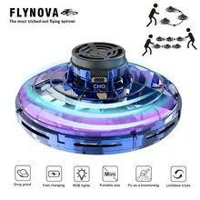 Летающий Спиннер Flynova free route rotary novalty spinner Супер Летающий палец гироскоп Дрон самолет НЛО летающие игрушки подарки