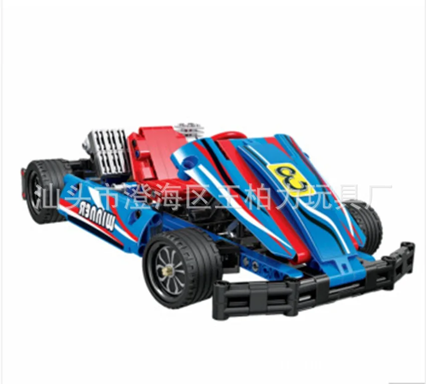 

Wei le 7066 Science And Technology Assembly Series Karting Children'S Educational Toy Assembled Building Blocks Model 8-14 a Yea