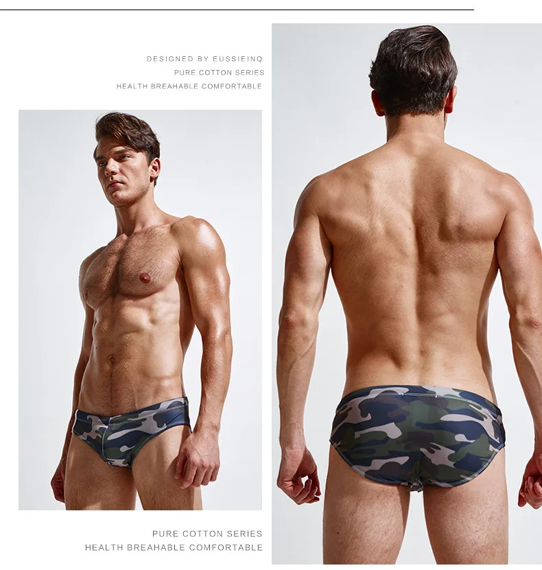 Friends for Fun, мужские плавки, AussieBum, модные, сексуальные, низкая посадка, треугольные полосы, пляжные плавки, 403