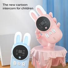 Walkie talkie pour enfants, 2 pièces, Mini jouets émetteur récepteur portable portée de 3KM, lanière Radio UHF, intercom talkie walkie, cadeau pour enfants