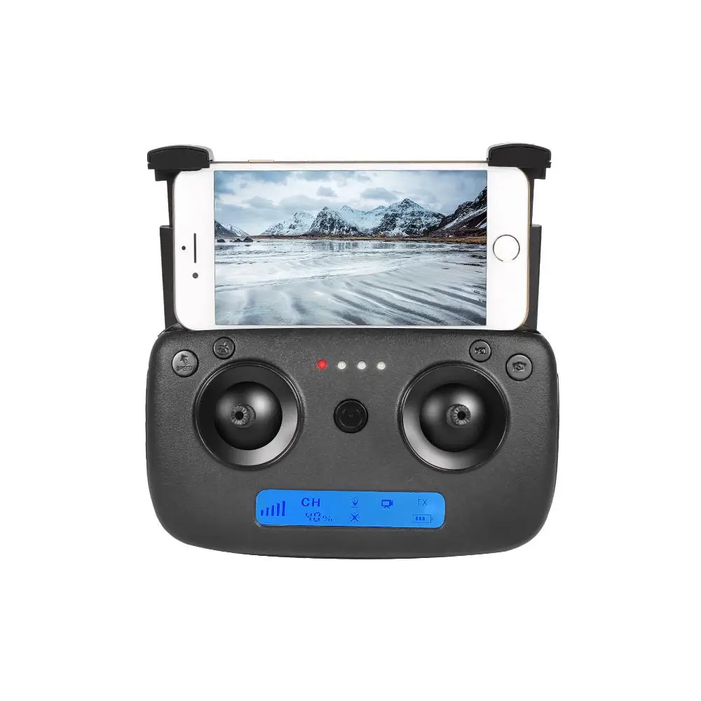 RCtown 1080P 2,4G WiFi складной RC Квадрокоптер с регулируемой широкоугольной камерой оптическое позиционирование потока RTF с рюкзаком