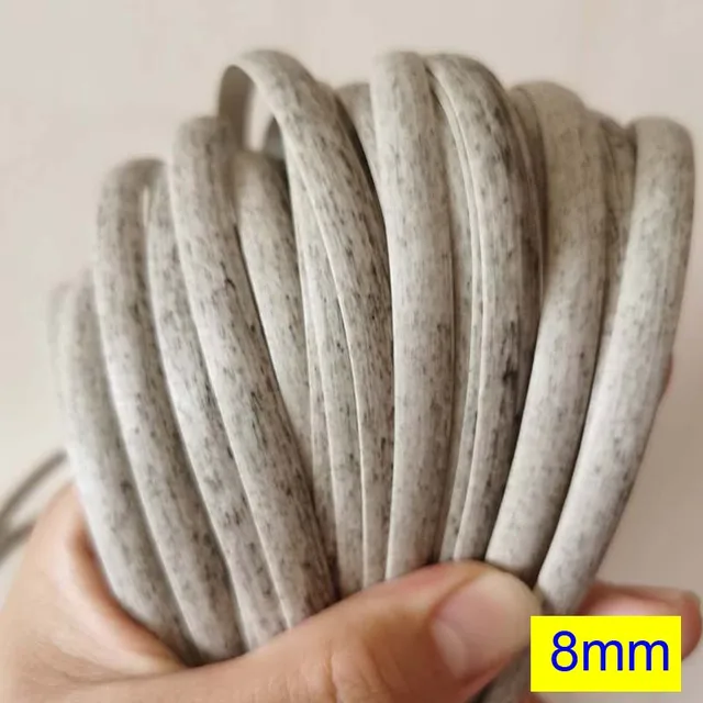 10 Meters PE Gradient Flat Synthetic Rattan Material Roll Handmade Weaving Rope Repair Furniture Bed Sofa Chair Table Basket 5