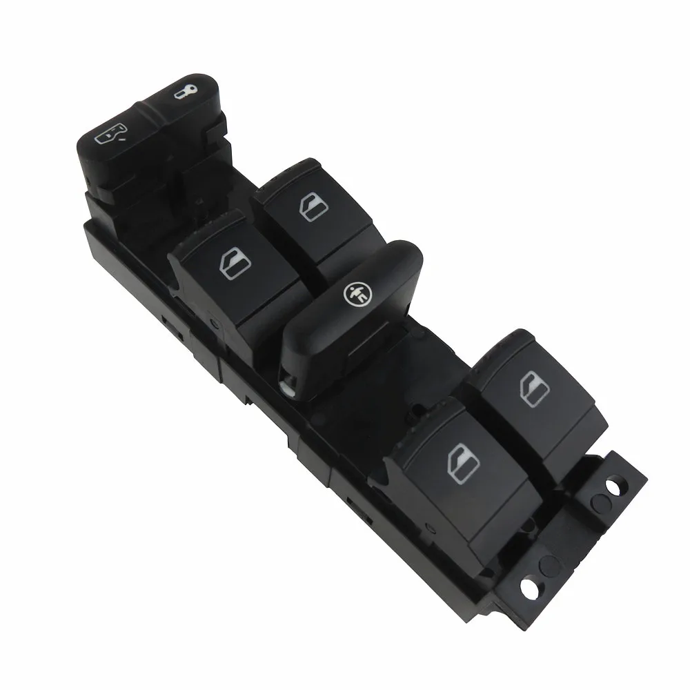 Window Master Switch Button Console For Volkswagen Golf Jetta Bora Passat B5 Seat Leon Toledo 1999-2006 . - Image 2