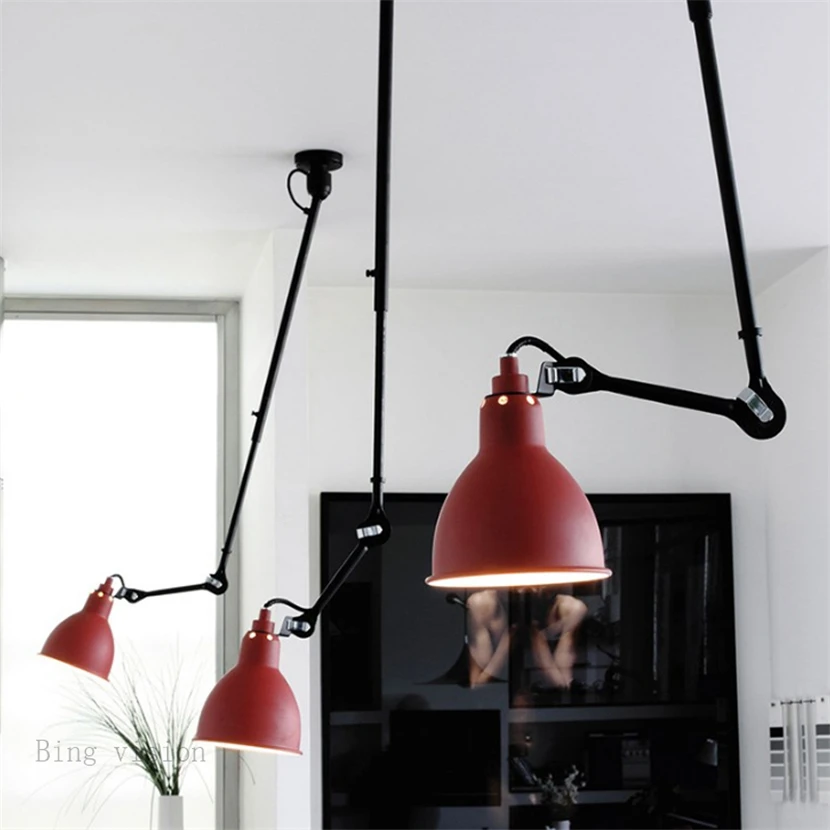 

Nordic Long Arm Ceiling light Fixture Modern Extensible Ceiling lamp Living Room Ceiling lights Bing vision Ceiling Lighting