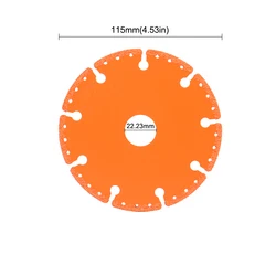 Lame de scie diamantée brasée sous vide, disque de coupe polyvalent pour démolition, acier, métal, pierre, fonte, 115/125/150mm, nouveauté 2020 