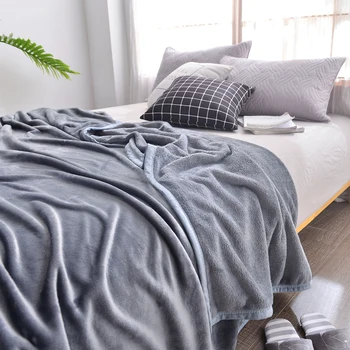 

Coral Fleece Blanket Plush Sheets Single Non-Slip Winter Suede Double-Sided Villi Winter plus Velvet Flannel