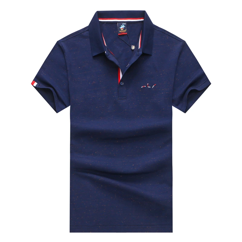 Брендовая индивидуальная рубашка поло с отворотом, Camisa Masculina, модная мужская рубашка поло, деловая Повседневная однотонная мужская рубашка 3XL
