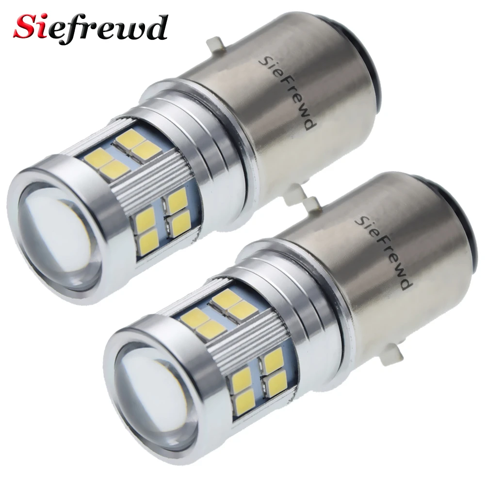 2pcs Bianco P26S 2835 30 LED 6V Moto Faro Sostituire La Lampada - Foto 11