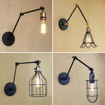 

long arm wind restoring ancient ways is adjustable glass industry corridor restaurant in the hotel corridor wall lamp