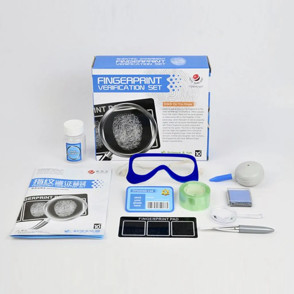 

Education For Kids Fun Learning Toys For Children DIY Educational Toys Science Experiment Fingerprint Verification W826