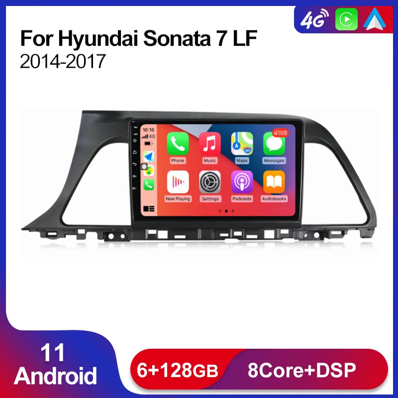 4G Lte беспроводной Carplay Android 11 2Din автомобильное радио Аудио мультимедийный плеер