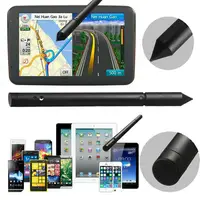 Lápiz óptico de pantalla táctil 2 en 1, punta de goma capacitiva y Punta resistiva, para IPhone, IPad, tableta, navegador GPS