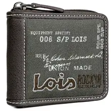 Lois Douglas мужской кошелек бумажник Молодежный холст с принтом и вышивкой 201909