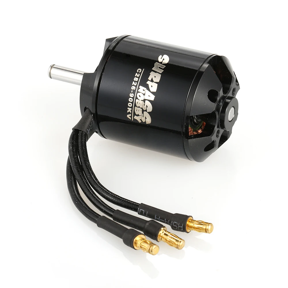 14 полюсный бесщеточный двигатель SURPASS HOBBY 2826 900KV & 40A ESC 2 4S для радиоуправляемого
