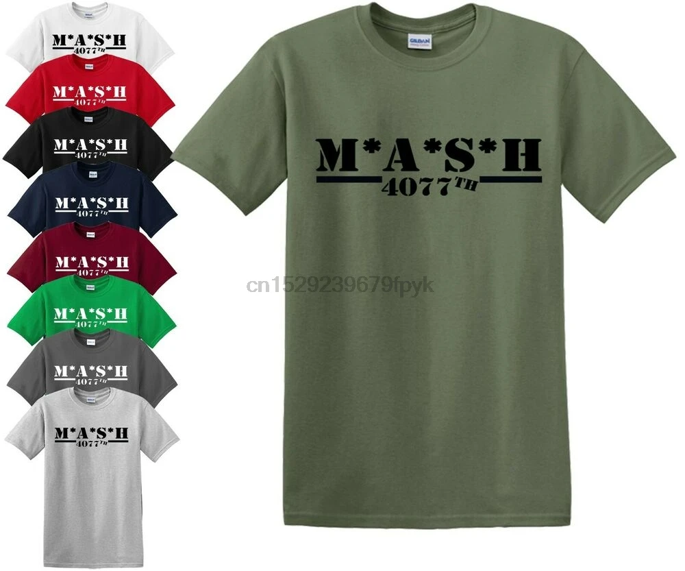 Футболка MASH 4077TH ShirtMASHTV серия armymilitary Father dayGifttshirt | Мужская одежда