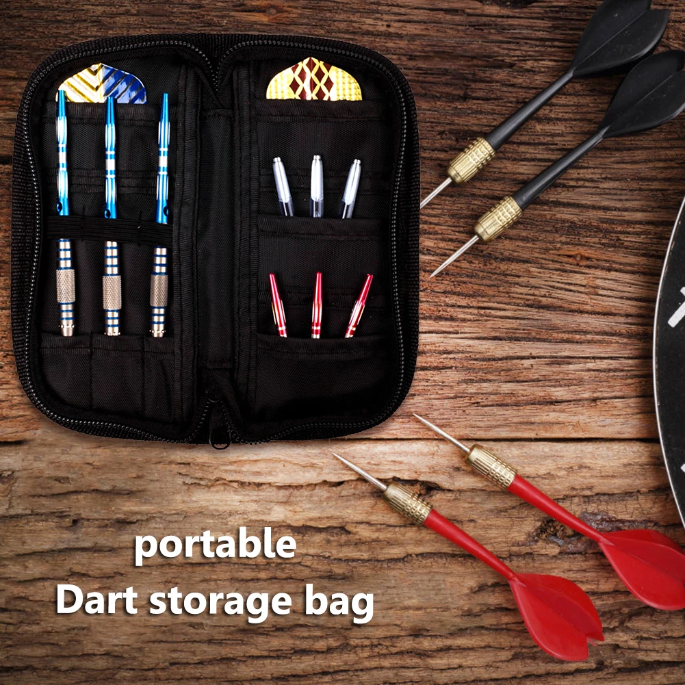 Estuche de transporte dardos portátil, caja transporte, bolsa de almacenamiento, contenedor para el hogar, deportes al aire libre, entretenimiento, accesorios de dardos Pocke - AliExpress
