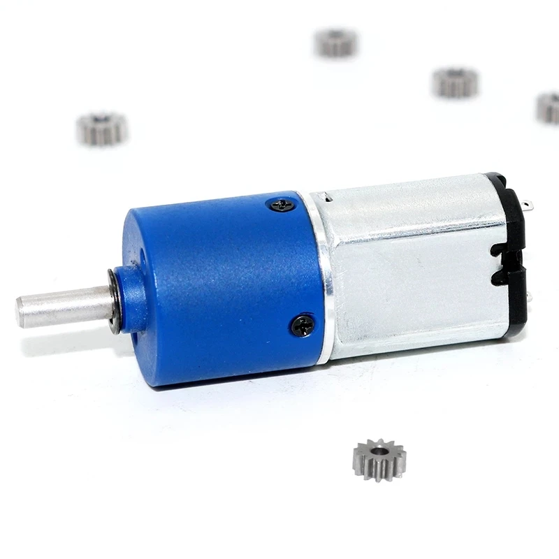 Mini Dc Motor 12 V 46/187/533/3000Rpm Bassa Velocità Coppia Elevata Riduttore Planetario Motore 12 V Volt A Basso Rumore Metal Gear Fai Da Te Cm16-030