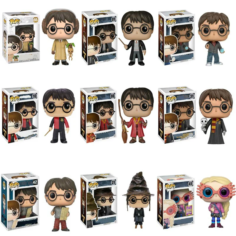 Funko Pop Harri Potter и философский камень Гермиона Виниловая фигурка Коллекционная модель игрушки для детей Рождественский подарок