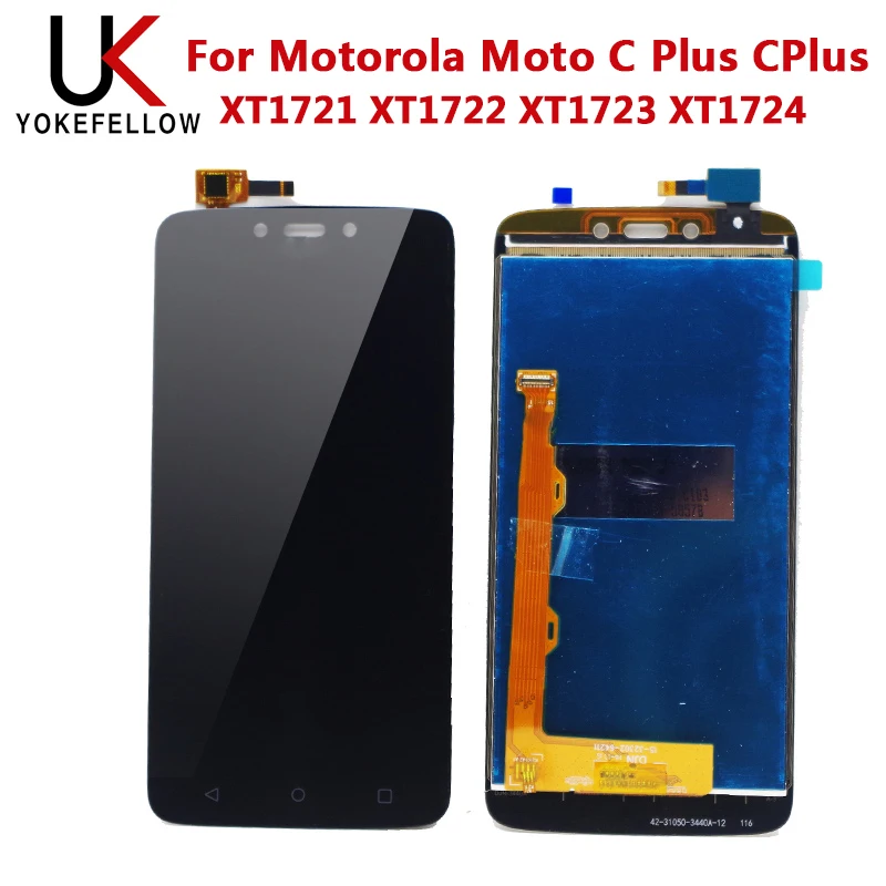 ЖК-дисплей с дигитайзером в сборе для Motorola Moto C Plus CPlus XT1721 XT1722 XT1723 XT1724 | Мобильные