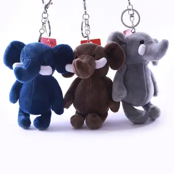 

Stuffed Toys Cute Elephant Animal Stuffed Plush Doll Hanging Bag Pendant Key Ring Keychain Plush Key Chains Hanging Pendant for