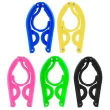 5 шт. портативные вешалки для путешествий Нескользящие пластиковые складывающиеся вешалки Органайзер