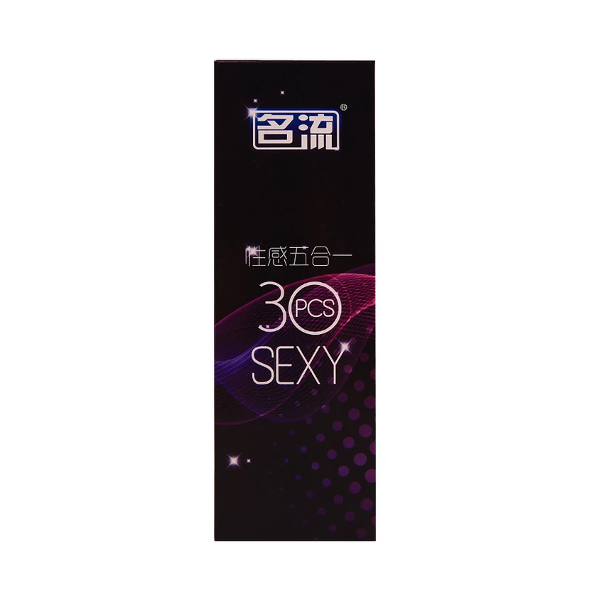 Mingliu 30pcs 5 Types In One Ultra Thin Condoms Sexy Latex Dots Pleasure Natural Rubber Condones Male Contraception Penis Sleeve condom sex toys,condoms sex toys