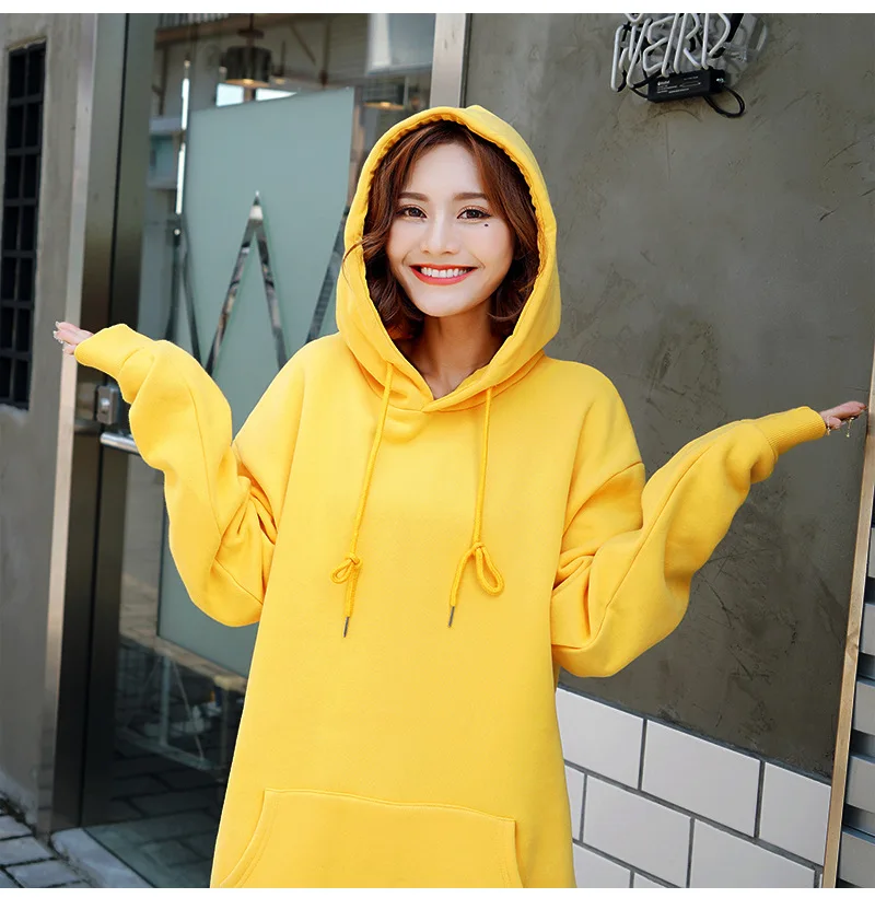Women Gray Hooded Pretty Hoodeds O-Neck Long Sleeve Women Hoodie Kawaii Girl Pink Shirt Women Gray Hooded Pretty Hoodeds O-Neck Long Sleeve Women Hoodie Kawaii Girl Pink Shirt