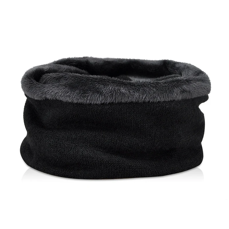 Beanies набор из шапки и шарфа для женщин и мужчин повседневная однотонная эластичная дышащая шапка для шеи Теплая Осенняя зимняя головная одежда для спорта на открытом воздухе Кепка s