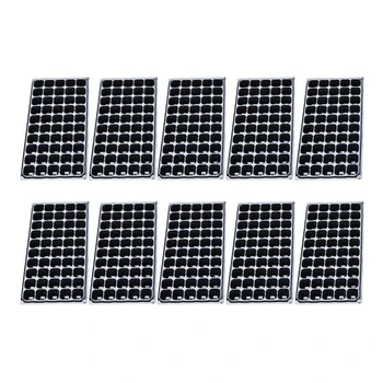 

10Pcs 50 CellS Seedling Starter Tray Seed Germination Plant Flower Pots Nursery Grow Box Propagation for Garden