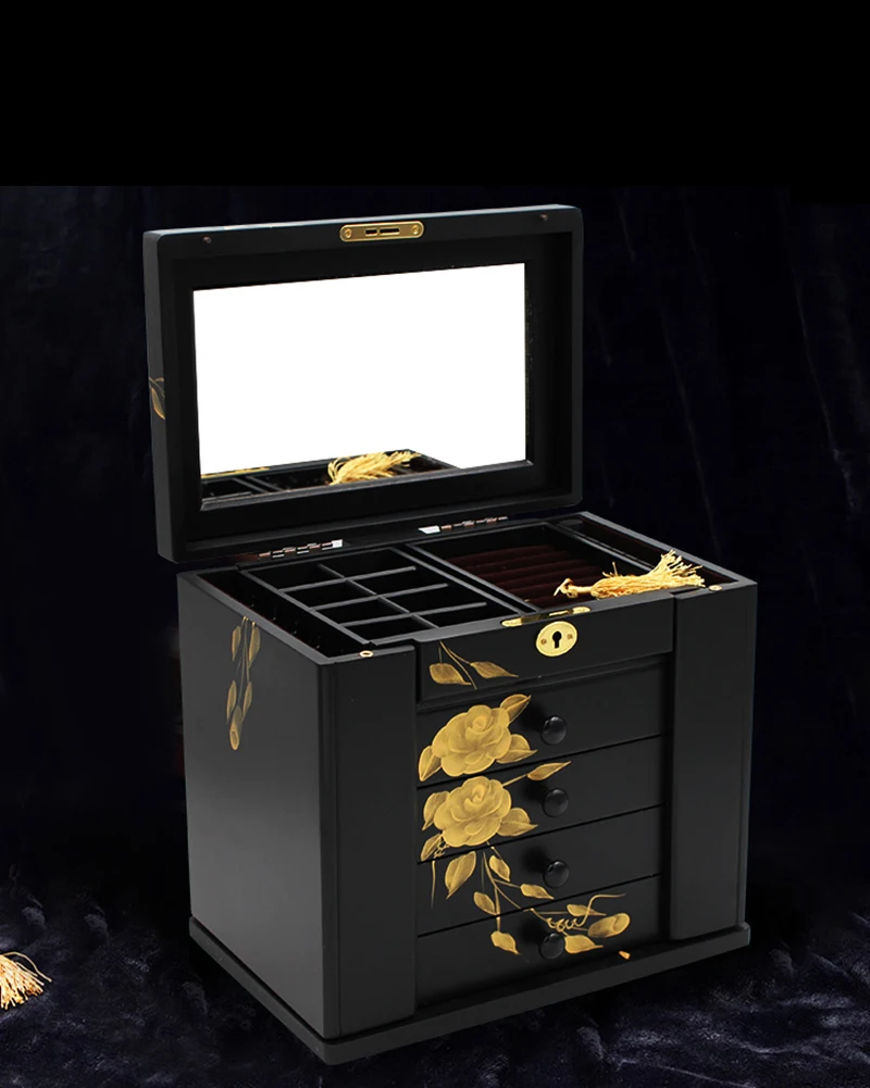 Портативная Подарочная коробка Contenitore Di Regalo подставка для ожерелья шкатулка
