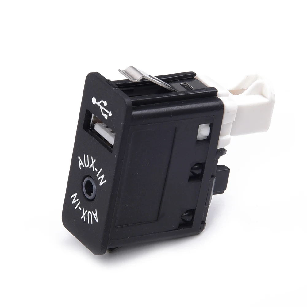 1 шт. черный USB AUX вход переключатель гнезда для BMW 7 серии MINI R56 сменная деталь NO.