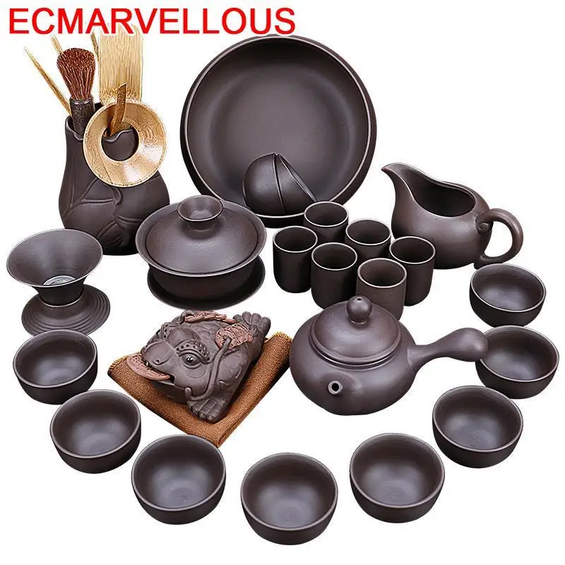  Bedroom Decor Teaset Organizer Kung Fu Kitchen Mutfak Theepot Tea Pot Chinese China Home Decoration - 4000399903621