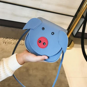 

Piggy Young Girl's Shoulder Bag Tote Crossbody Mini Messenger Bag Handbag For Women Purse Flap Bolsa